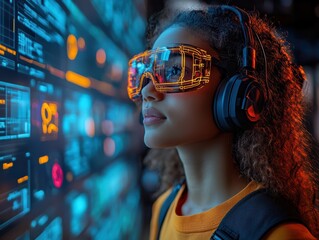 Teacher Using AI for Personalized Learning Strategies