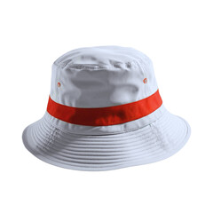 Fototapeta premium bucket hat on isolated background.