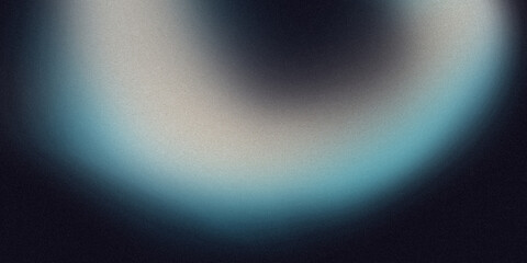 Dark noisy abstract background with curved light flashes with blue to reddish gradient