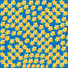 Discover vibrant frangipani seamless vector patterns. Perfect templates for tropical-themed designs, featuring colorful floral motifs. Ideal for wallpapers, packaging, textiles, and digital artwork