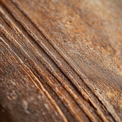 Fototapeta premium close-up of textured wooden surface with natural patterns