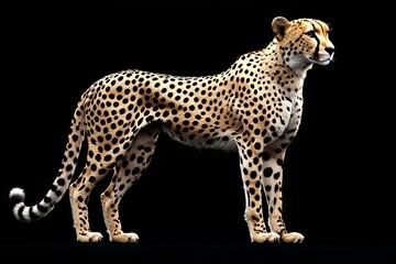 Fototapeta premium A mixed-species animal brought to life by the ingenuity of generative AI.