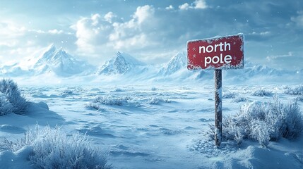 Journey's End: The North Pole's Frozen Frontier Awaits