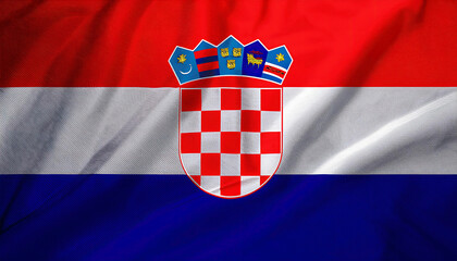 Fototapeta premium Flag of the Croatia