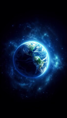 Fototapeta premium Earth in space
