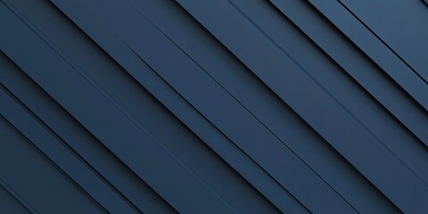 Dark blue background with diagonal stripes of metallic dark navy, a minimalist design, and sleek lines for an elegant touch.
