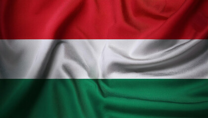 Obraz premium Flag of the Hungary