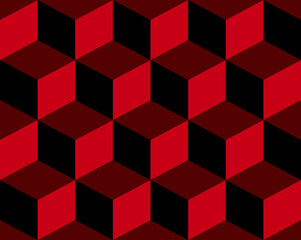 abstract vector of 3d blue hexagon geometric background