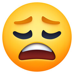 Obraz premium Sad Face Emoji 