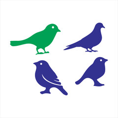 Birds Icon Vector Art