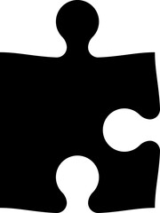 Obraz premium Border puzzle piece