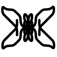 Butterflies are like spider