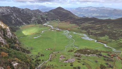view from the top of the mountain