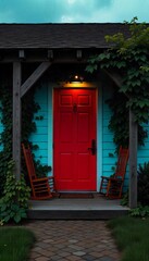 Fototapeta premium Door. The best image for inspiration on the latest trends in current seasonal designs.