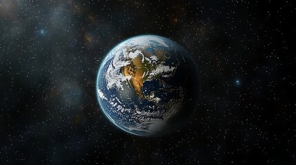 Fototapeta premium Earth from space