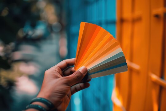 New trending Pantone 13 1023 Peach Fuzz color for 2024 in sample palette catalog