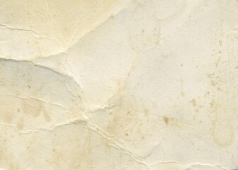 old paper texture. Rough crumpled beige paper grunge background. 