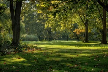 Fototapeta premium park recreational area