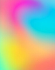 Blurred Lights on gradient abstract background