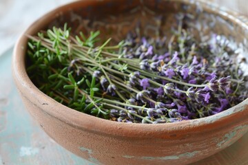 Thyme infused lavender