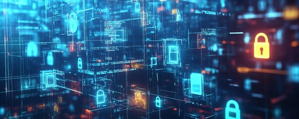 Obraz premium A conceptual depiction of technology ethics