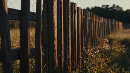Obraz premium old fence