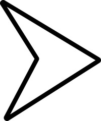 Obraz premium Traffic signals line icon.