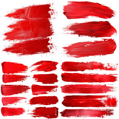 set red paint strokes on background, energy movement dynamic bold