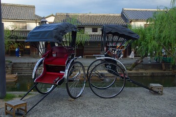 倉敷美観地区の風景　岡山県
