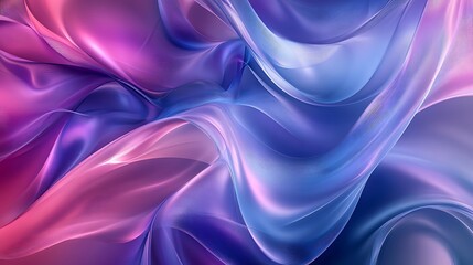 Obraz premium Vibrant Gradient Wave Backgrounds - Abstract Fluid Patterns in Purple, Pink, and Blue Tones for Stock Imagery and Digital Designs
