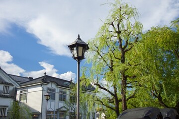 倉敷美観地区の風景　岡山県
