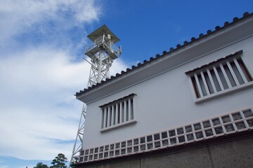 倉敷美観地区の風景　岡山県
