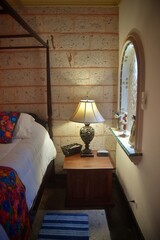 A chic boutique hotel with modern details and cosy interior design in Baja California, Mexico