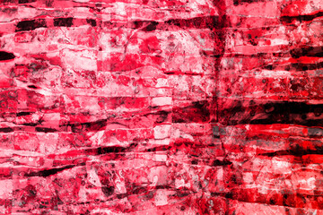 Abstract modern art. Liquid colored shapes gently blended together. Abstract expressionism.