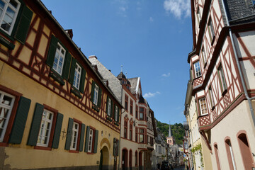 Fototapeta premium bacharach. oberstrasse