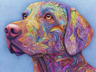 Labrador retriever in alex gray style, ultra detailed --ar 4:3 --v 6.1 Job ID: cbd1afad-e6cd-46d1-83d0-012c91db67e4