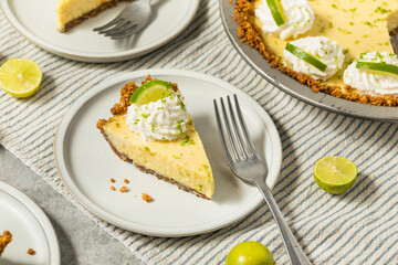 Sweet Homemade Key Lime Pie
