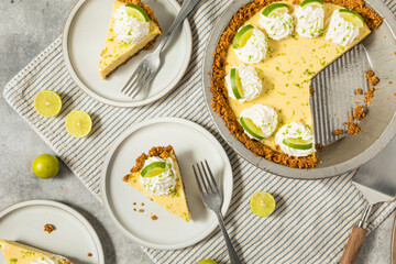 Sweet Homemade Key Lime Pie