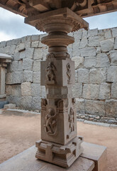 Hazara Rama Temple, Hampi: History Carved in Stone. India.
