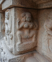 Hazara Rama Temple, Hampi: History Carved in Stone. India.