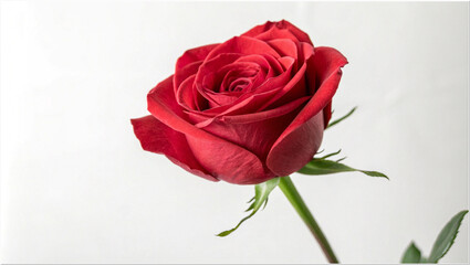 Fototapeta premium rose isolated on a white background