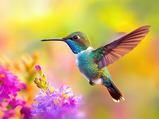 Fototapeta premium hummingbird in flight