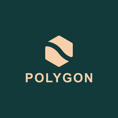 Creative and modern polygon logo for your business identity.
