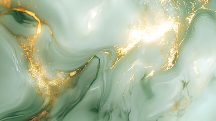 Elegant white marble texture featuring a little bit of teal and golden line touch streaks and fine natural patterns