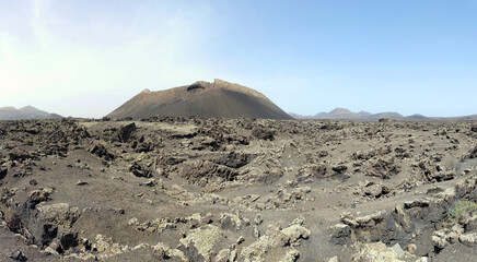 An der Caldera de los Cuervos auf Lanzarote © Fotolyse