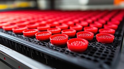 Obraz premium Automated replenishment for logistics system close up reduced stockouts dynamic manipulation retail shelves