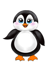 Obraz premium Cute penguin