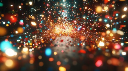 Exploding mind artwork generated by AI capturing the annual collective mindâ€™s essence of imagination inner dreams emotions and boundless creative flow