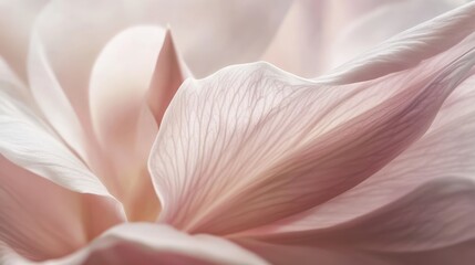 Soft pink flower petals, delicate texture.