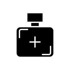 Obraz premium Perfume icon Isolated flat vector in outline